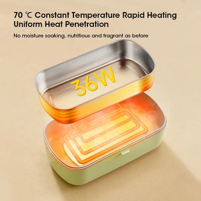 900ML Portable Electric Lunch Box Food Warmer For School And Office