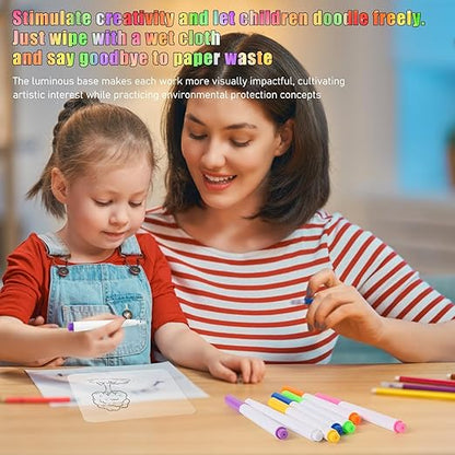 LED Colorful Glow Drawing Board
