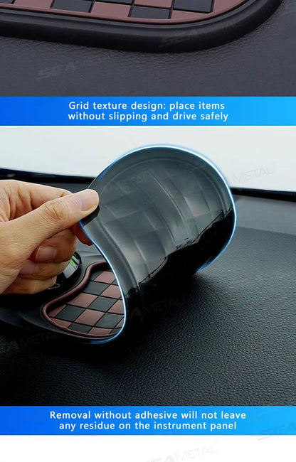 2-in-1 360° Rotating Car Dashboard Anti-Slip Mat & Phone Holder