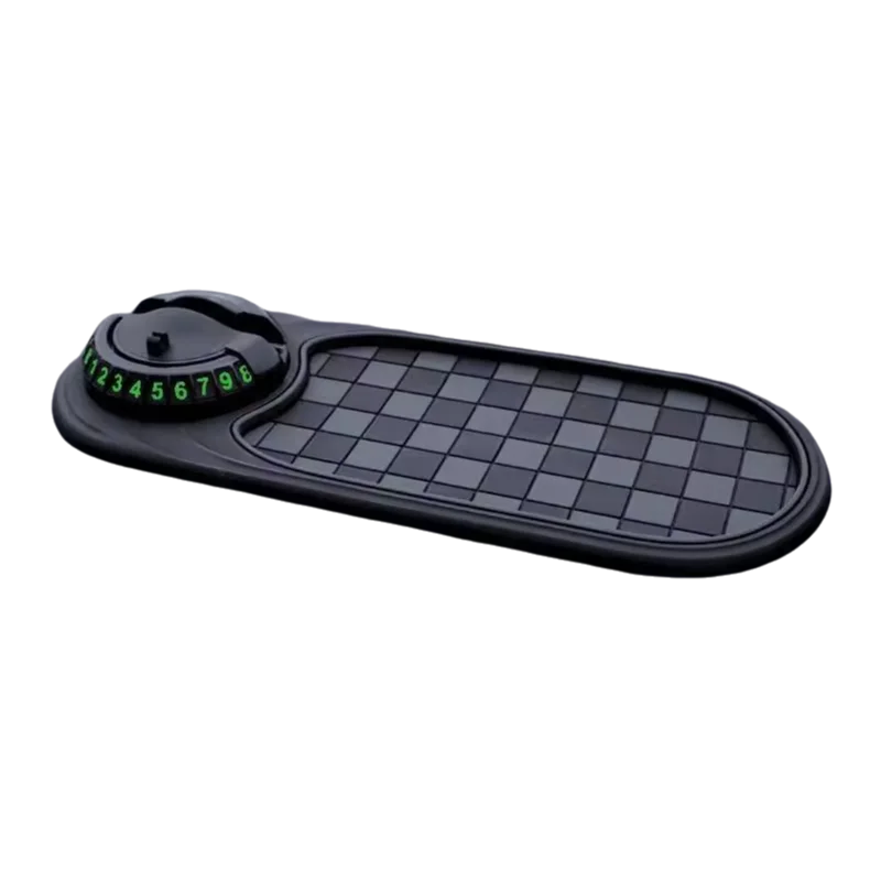 2-in-1 360° Rotating Car Dashboard Anti-Slip Mat & Phone Holder