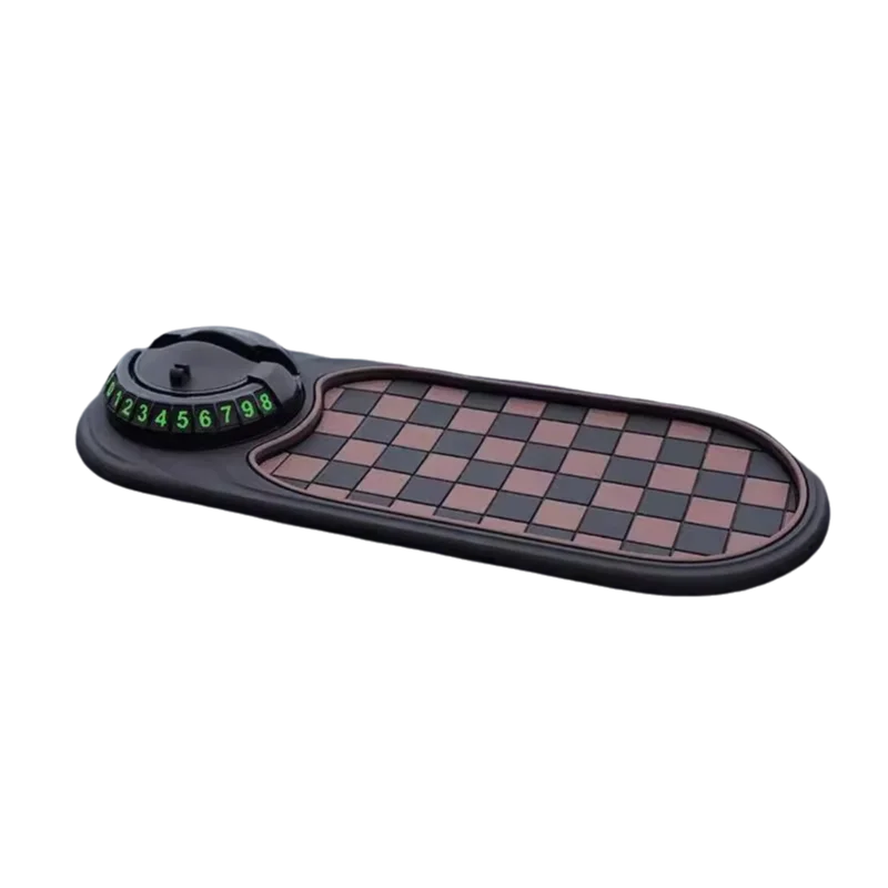 2-in-1 360° Rotating Car Dashboard Anti-Slip Mat & Phone Holder