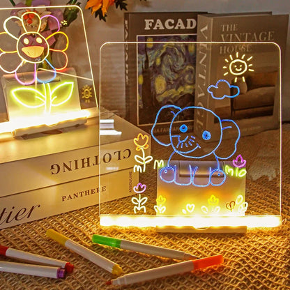LED Glowing Drawing Board Children – Light Up Your Childs Creativity (For KSA)