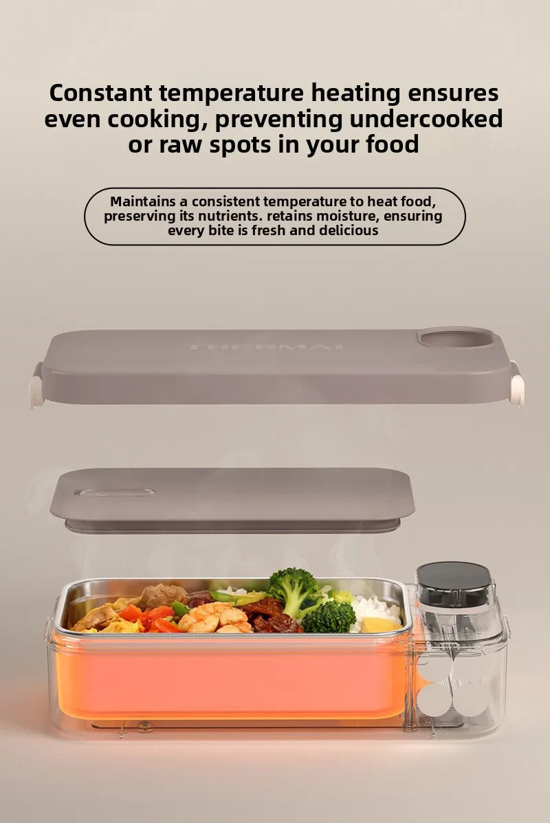 Portable Electric Heated Lunch Box for Office & Students