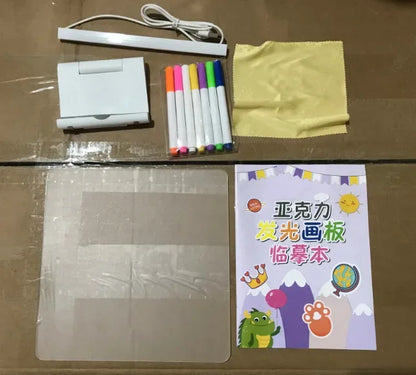 LED Glowing Drawing Board Children – Light Up Your Childs Creativity (For KSA)