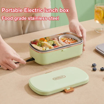 900ML Portable Electric Lunch Box Food Warmer For School And Office