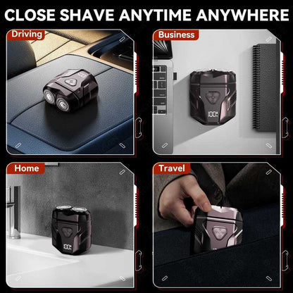 Rechargeable Portable Shaver with Multi-Functional Display