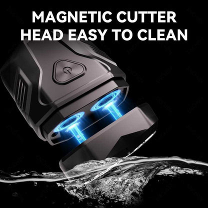 Rechargeable Portable Shaver with Multi-Functional Display
