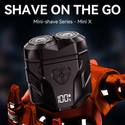 Rechargeable Portable Shaver with Multi-Functional Display