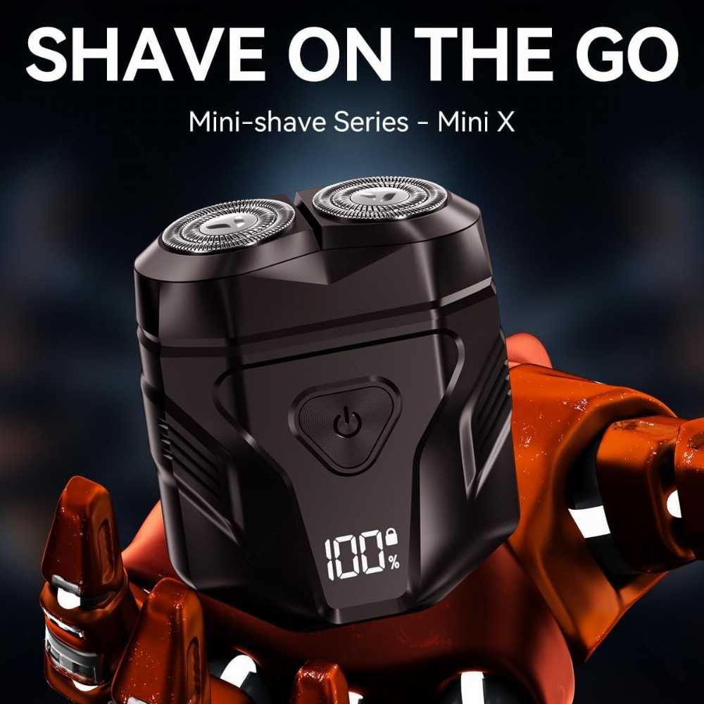 Rechargeable Portable Shaver with Multi-Functional Display