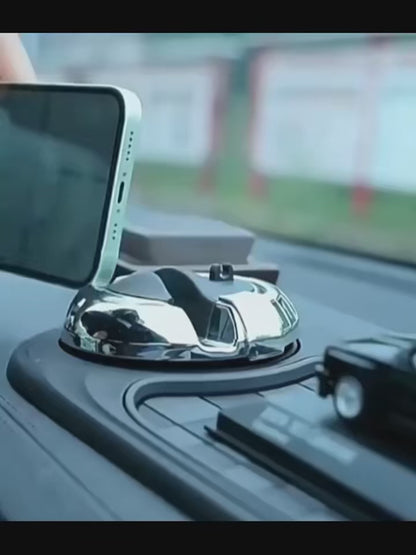 2-in-1 360° Rotating Car Dashboard Anti-Slip Mat & Phone Holder